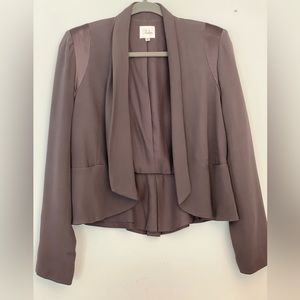 EUC Parker Blazer - Size Small - pewter grey